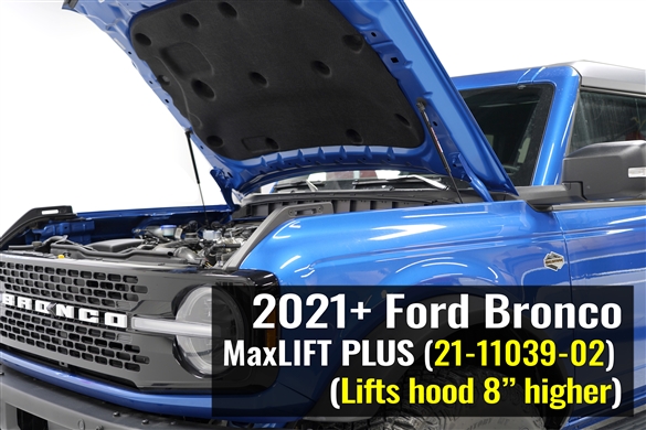 Redline Tuning 2021+ Ford Bronco (Max LIFT Edition) Hood QuickLIFT PLUS