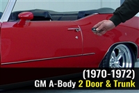 Klassic Keyless GM A-Body 2 Door (1970-1972) Keyless Entry System with Trunk Release