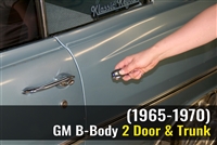 Klassic Keyless GM B-Body 2 Door (1965-1970) Keyless Entry System with Trunk Release