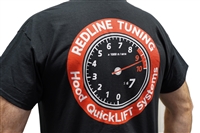 Redline Tuning T-Shirt Hood QuickLIFT System Logo