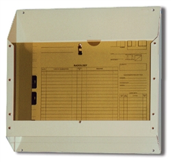 <b>X-Ray Film Wall Rack - Single Tier, Open Front</b>