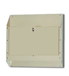 <b>X-Ray Film Wall Rack - Single Tier, Solid Steel Front</b>