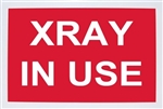 <b>Illuminated "X-Ray In Use" Sign</b>