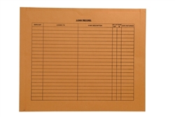 <b>Heavy Duty Negative Preserver, Large Film Inserts<br/>Open Top, Printed</b>