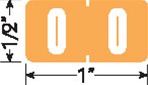 <b>Numeric Labels Small<br/>1/2"H x 1"W</b>