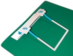 <b>2-Prong Plastic Fastener - Teal Base Only</b>