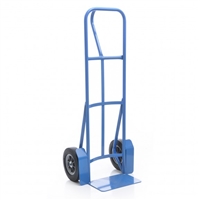 Steel Vertical Handle Hand Truck with 10in. Recycled Wheels