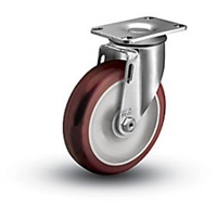 Medium Duty 3 x 1-1/4 Polyurethane Swivel Caster