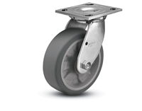 Stainless Steel Heavy Duty 4X2 Transforma HD Swivel Caster