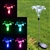 Solar Color-Changing Lily Flower Garden Stake Light | www.solascape.com