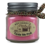 Tickle Me Pink Scented Soy Candle