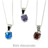 Rishi Alexander 925 Sterling children's birthstone necklace