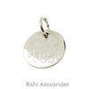 Rishi Alexander 925 Sterling monogram charm