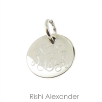 Rishi Alexander 925 Sterling monogram charm