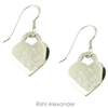 925 sterling silver personalized engraved monogram earrings