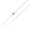 Sterling Silver Snake Chain .7mm thin with lobster claw clasp