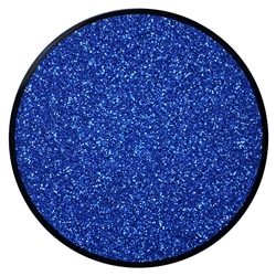 Navy Blue Glitter Makeup