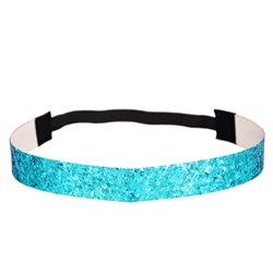 Glitter Head Band- Turquoise