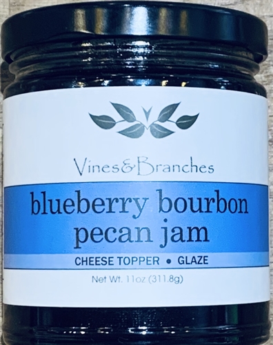 BLUEBERRY BOURBON PECAN JAM