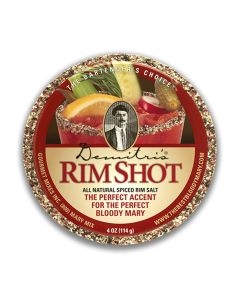 Demitri's 4 Ounce Original Rim Shot Bloody Mary Rim Salt