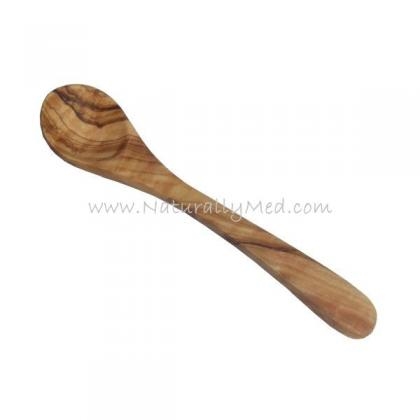 OLIVE WOOD SUGAR SPOON / JAM SPOON