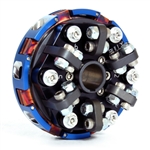 Clutch, Bully, 3/4", 2 Disc, 6 Spring Black, 3200rpm