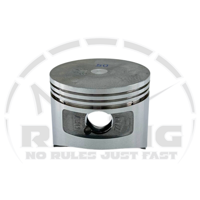 Piston, GX200, Flat-Top, 1.6mm Rings (T2): Genuine Honda (Oversize Only)