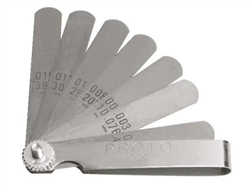 Feeler Gauge Set, Economy, .002"-.025"