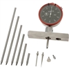 Depth Gauge Dial Indicator, 0-22" Measuring Range, 0.0005" Resolution