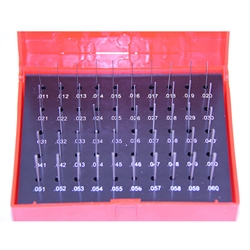 Pin Gauge Set .011-.060"