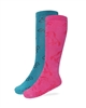 Wrangler Girl's Boot Socks 2 Pair Pack