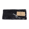 C.C. Beanie Allover Clear Sequin Head Wrap