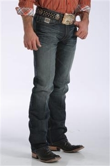 Cinch White Label Dark Stone Tint Relaxed Fit Jeans