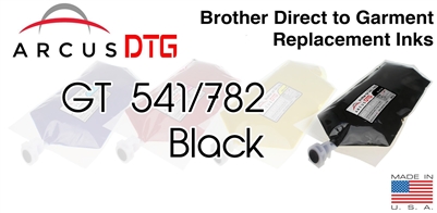 Arcus DTG Black Ink - Brother GT541/782 series compatible