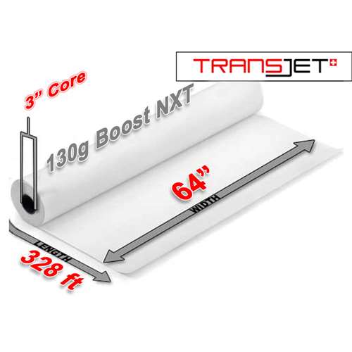 Sappi Transjet Boost NXT Sublimation Paper 130g (64" x 328FT)