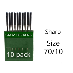 Groz Beckert Sharp Needles 70/10 (10 Pack)