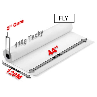 FLY Tacky Sublimation Transfer Paper 110g (44" x 120M)