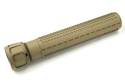 Knight's Armament 7.62 Precision Rifle Suppressor, Flat Dark Earth