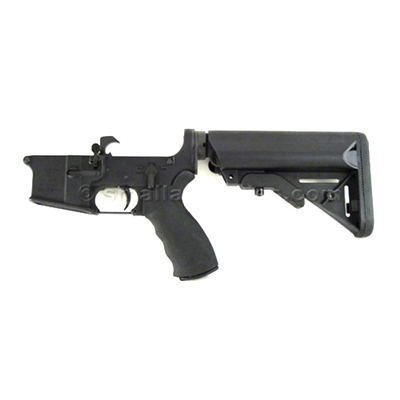 LMT AR15 Defender Lower Receiver, SOPMOD Stock, Standard Trigger and Ambi Selector