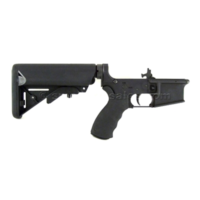 LMT AR15 Defender Lower Receiver with SOPMOD Stock and Two Stage Trigger