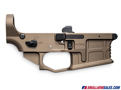 Radian Weapons AX556 Ambidextrous AR15 Lower Receiver - Radian Brown