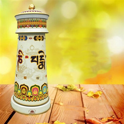 11 Inch Electric Chenrezig Prayer Wheel