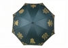 8 Auspicious Symbols Umbrella Slate Green & Gold