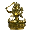 Manjushri Gems Studded Brass Master Crafted Statue - 39 Inch