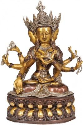 Namgyalma Brass Statue 13.5 inches