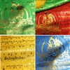 Green Tara Prayer Flag Sets 2 Sizes