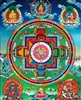 Mandala of Medicine Buddha Thangka 32 Inches