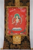 Maitreya Print Brocaded Thangka 50 inches