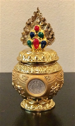 Large Srid Pa Ho Protection Treasure Vase
