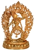 Varjayogini 24 Carat Gilded Copper Statue 14.5 Inch Ships Free World Wide